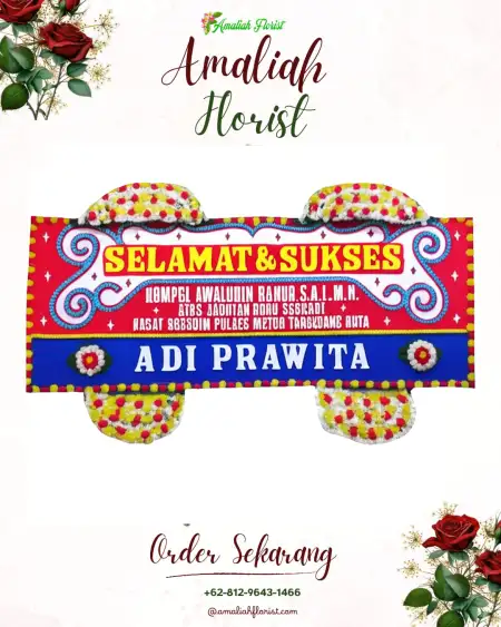 Papan Bunga Ucapan Selamat Gubugan Cibeureum